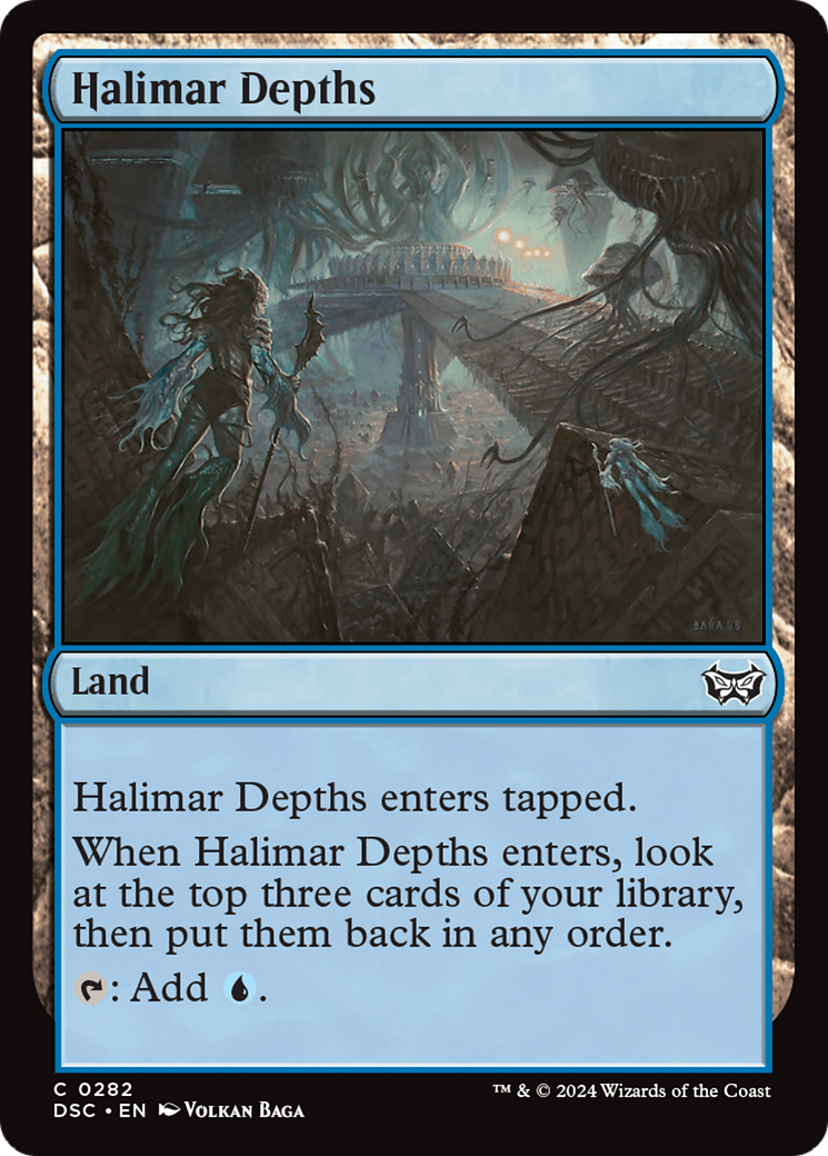 Halimar Depths (282) - Duskmourn: House of Horror Commander