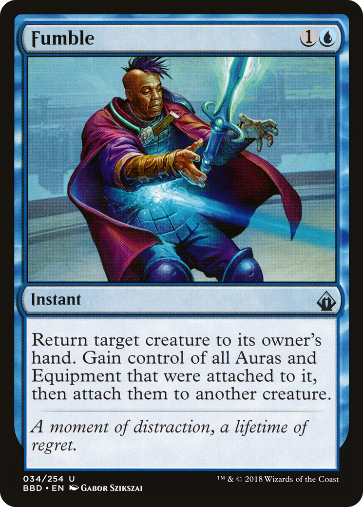 Fumble (034) Foil - Battlebond