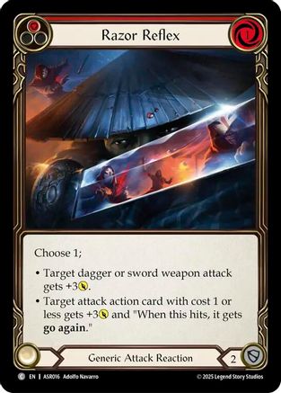 Razor Reflex (Red) (ASR016) - Armory Deck: Ira