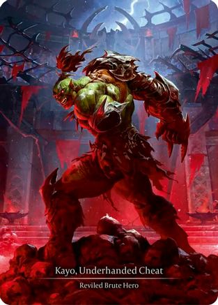 Kayo, Underhanded Cheat (Marvel) (SUP063) Cold Foil - Super Slam