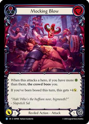 Mocking Blow (Red) (SUP090) - Super Slam