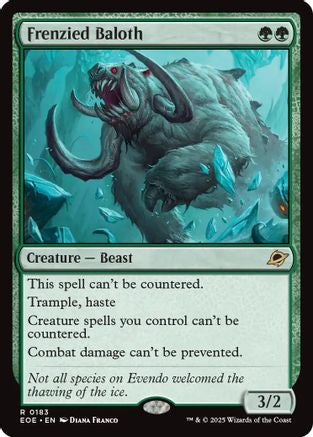 Frenzied Baloth (183) Foil - Edge of Eternities