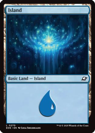 Island (270) Foil - Edge of Eternities