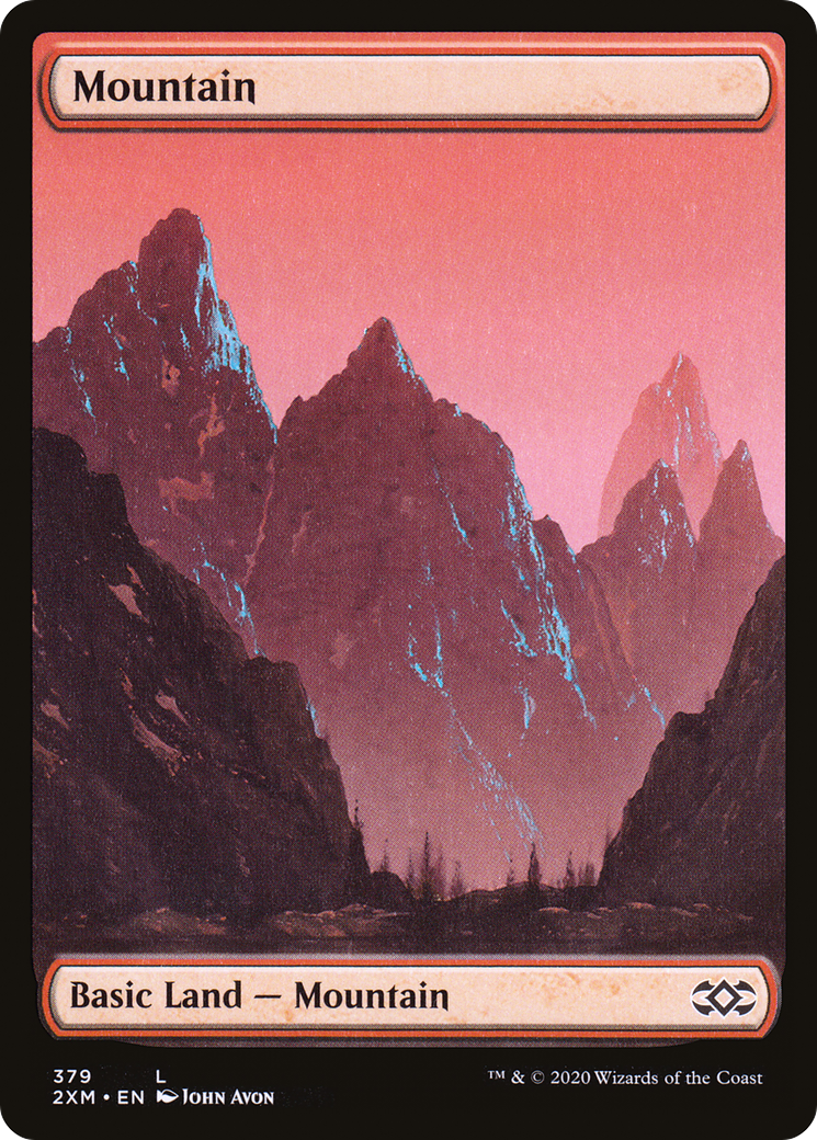 Mountain (379) Foil - Double Masters
