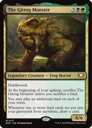 The Gitrog Monster (117) - Commander: Edge of Eternities