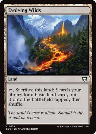 Evolving Wilds (158) - Commander: Edge of Eternities