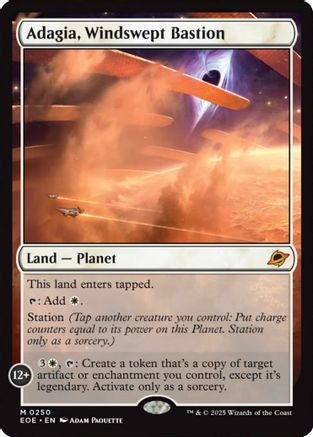 Adagia, Windswept Bastion (250) Foil - Edge of Eternities