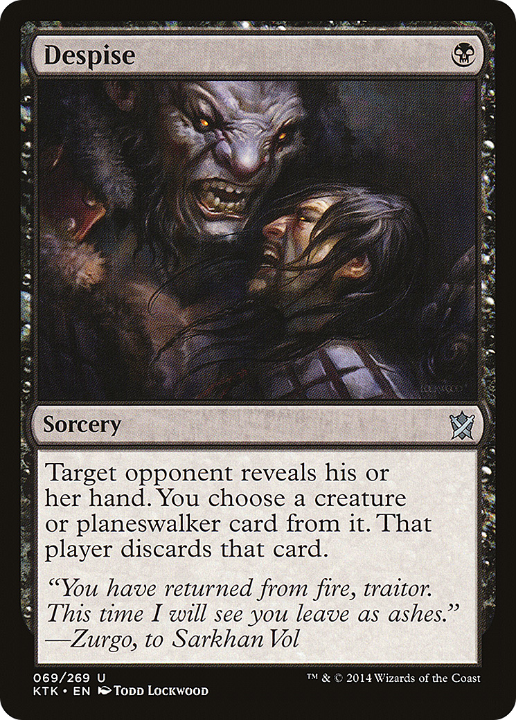 Despise (069) Foil - Khans of Tarkir