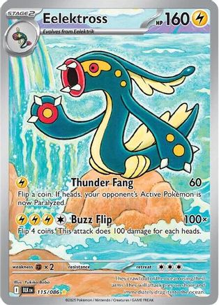 Eelektross (115) Holofoil - Black Bolt