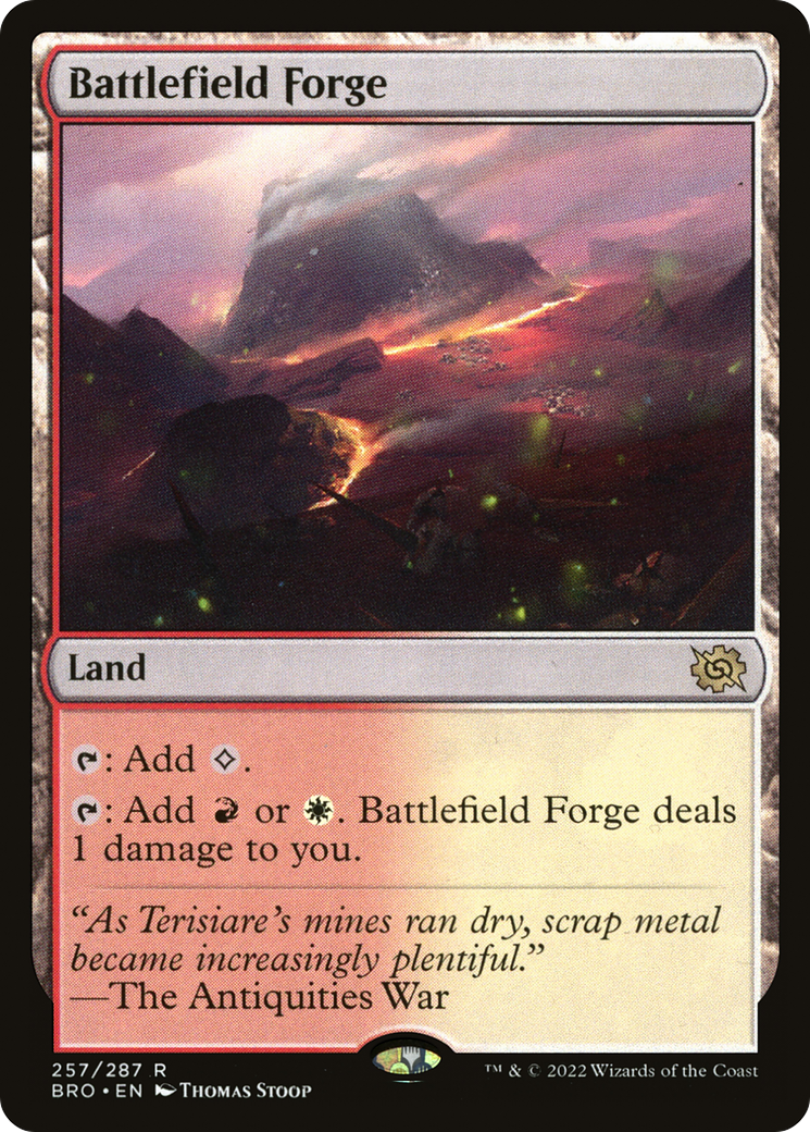 Battlefield Forge (257) Foil - The Brothers' War