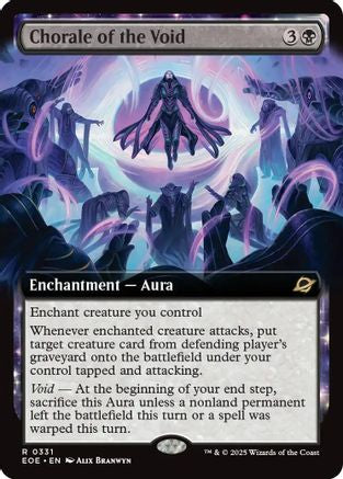 Chorale of the Void (Extended Art) (331) Foil - Edge of Eternities