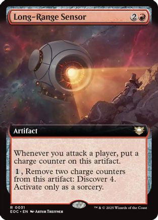 Long-Range Sensor (Extended Art) (031) - Commander: Edge of Eternities