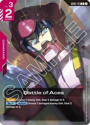 Battle of Aces (GD01-111) Holofoil- Newtype Rising