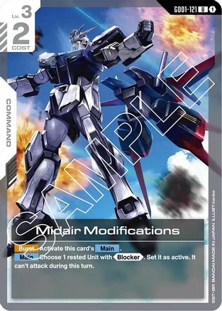 Midair Modifications (GD01-121) - Newtype Rising