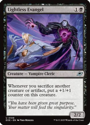 Lightless Evangel (109) Foil - Edge of Eternities
