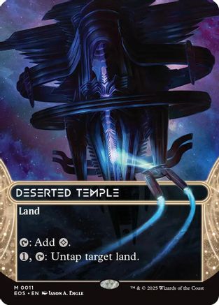 Deserted Temple (Borderless) (011) - Edge of Eternities: Stellar Sights