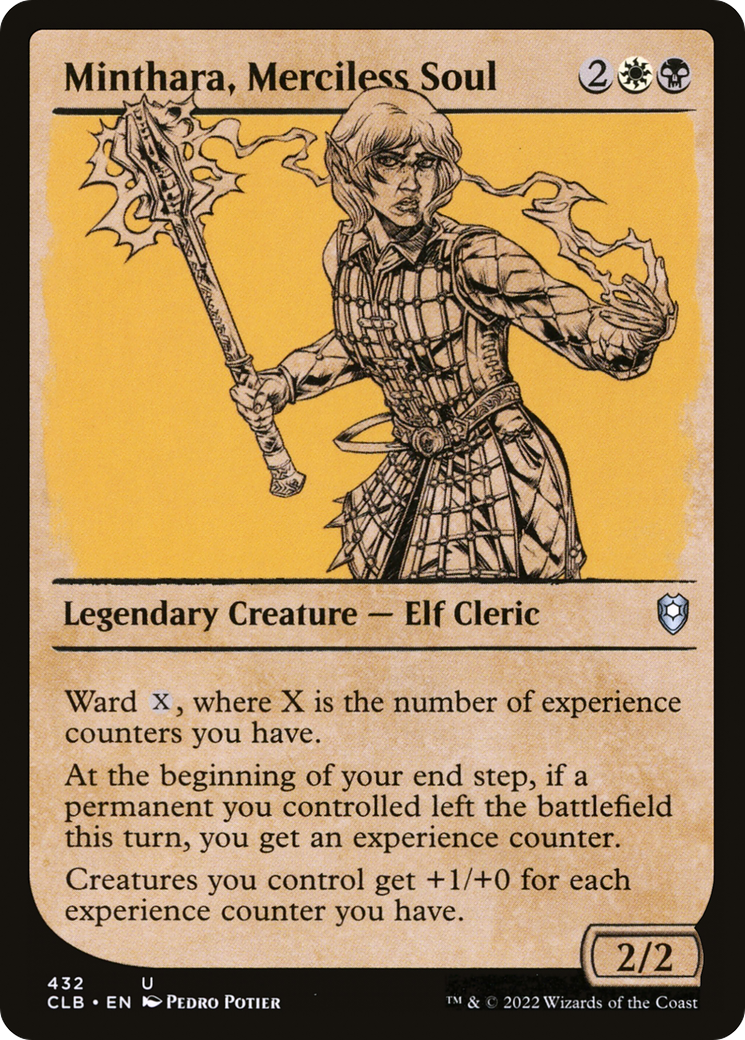 Minthara, Merciless Soul (Showcase) (432) Foil - Commander Legends: Battle for Baldur's Gate