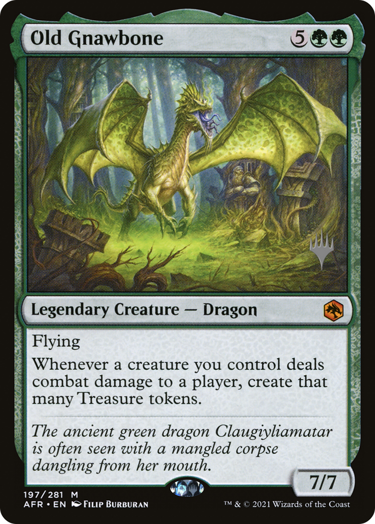 Old Gnawbone (197) Foil - Adventures in the Forgotten Realms Promos