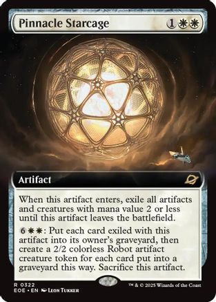 Pinnacle Starcage (Extended Art) (322) Foil - Edge of Eternities