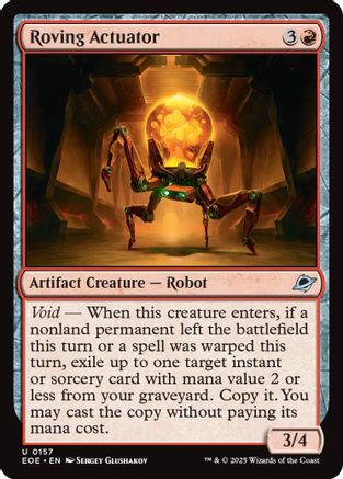 Roving Actuator (157) Foil - Edge of Eternities
