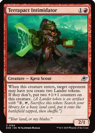 Terrapact Intimidator (164) - Edge of Eternities