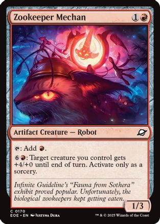 Zookeeper Mechan (170) Foil - Edge of Eternities