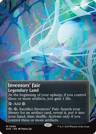 Inventors' Fair (Borderless) (066) Foil - Edge of Eternities: Stellar Sights