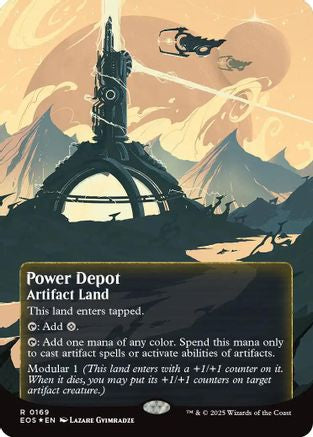 Power Depot (Borderless) (169) Galaxy Foil - Edge of Eternities: Stellar Sights