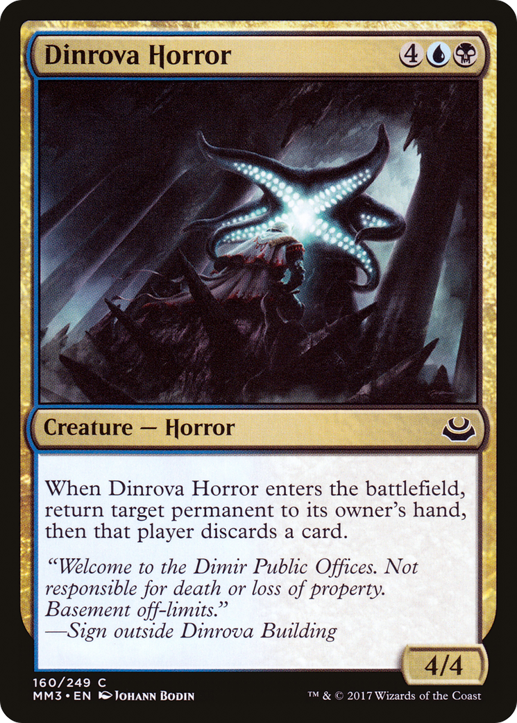 Dinrova Horror (160) Foil - Modern Masters 2017