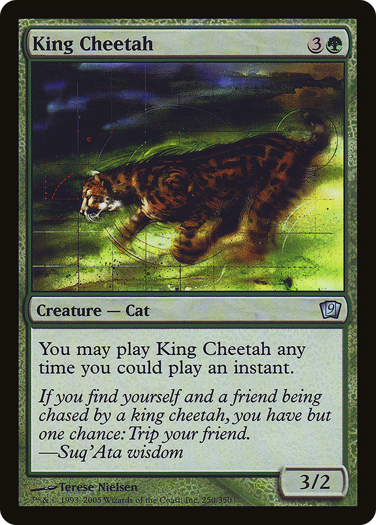 King Cheetah (250) - Ninth Edition