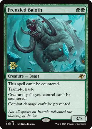 Frenzied Baloth (183) Foil - Prerelease Cards