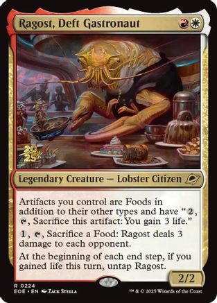 Ragost, Deft Gastronaut (224) Foil - Prerelease Cards