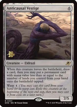 Anticausal Vestige (001) Foil - Prerelease Cards