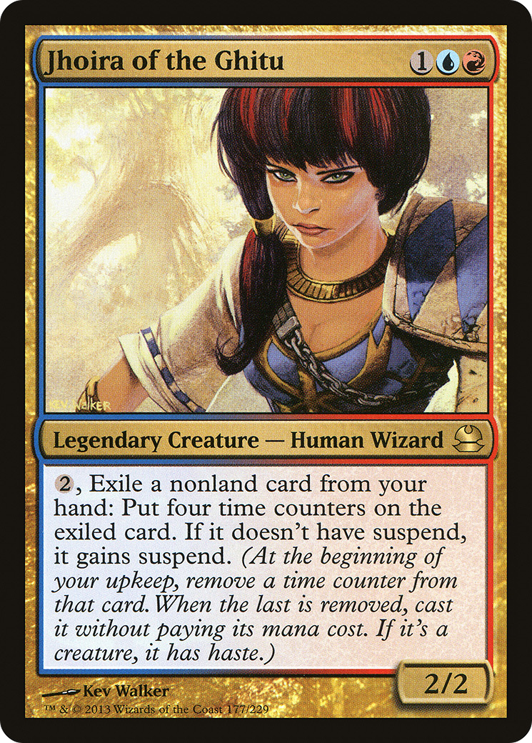 Jhoira of the Ghitu (177) Foil - Modern Masters