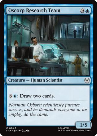 Oscorp Research Team (040) Foil - Marvel's Spider-Man