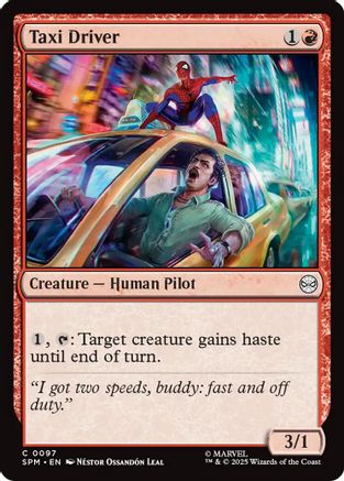Taxi Driver (097) Foil - Marvel's Spider-Man