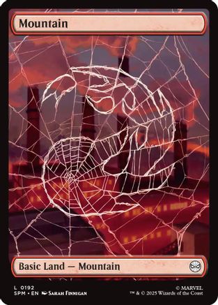 Mountain (192) Foil - Marvel's Spider-Man