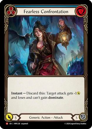 Fearless Confrontation (MPG128) Rainbow Foil - Mastery Pack Guardian