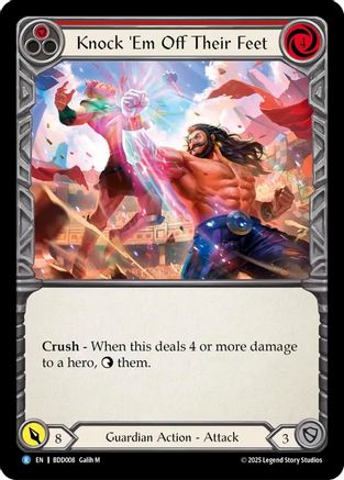 Knock 'Em Off Their Feet (BDD008) - Welcome Deck: Bravo