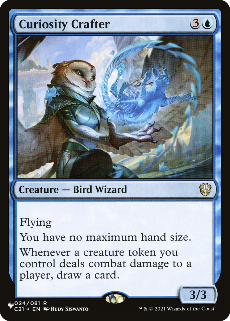 Curiosity Crafter (C21-24) - The List