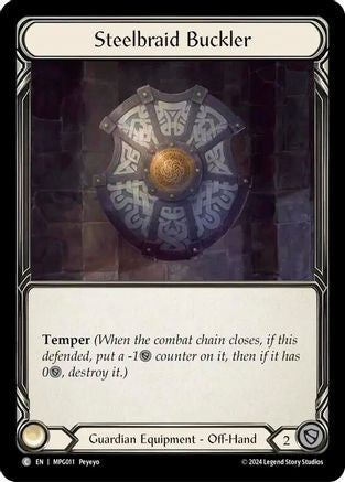 Steelbraid Buckler (MPG011) - Mastery Pack Guardian