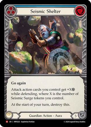 Seismic Shelter (MPG023) Rainbow Foil - Mastery Pack Guardian