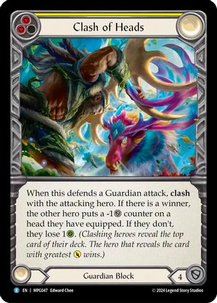Clash of Heads (MPG047) - Mastery Pack Guardian