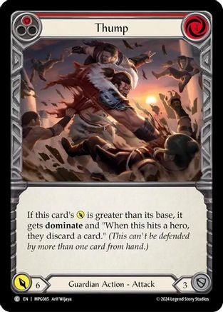 Thump (Red) (MPG085) - Mastery Pack Guardian