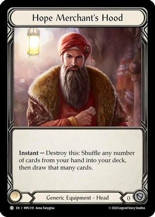 Hope Merchant's Hood (MPG118) - Mastery Pack Guardian