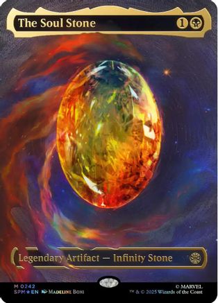 The Soul Stone (Cosmic Foil) (242) Foil - Marvel's Spider-Man
