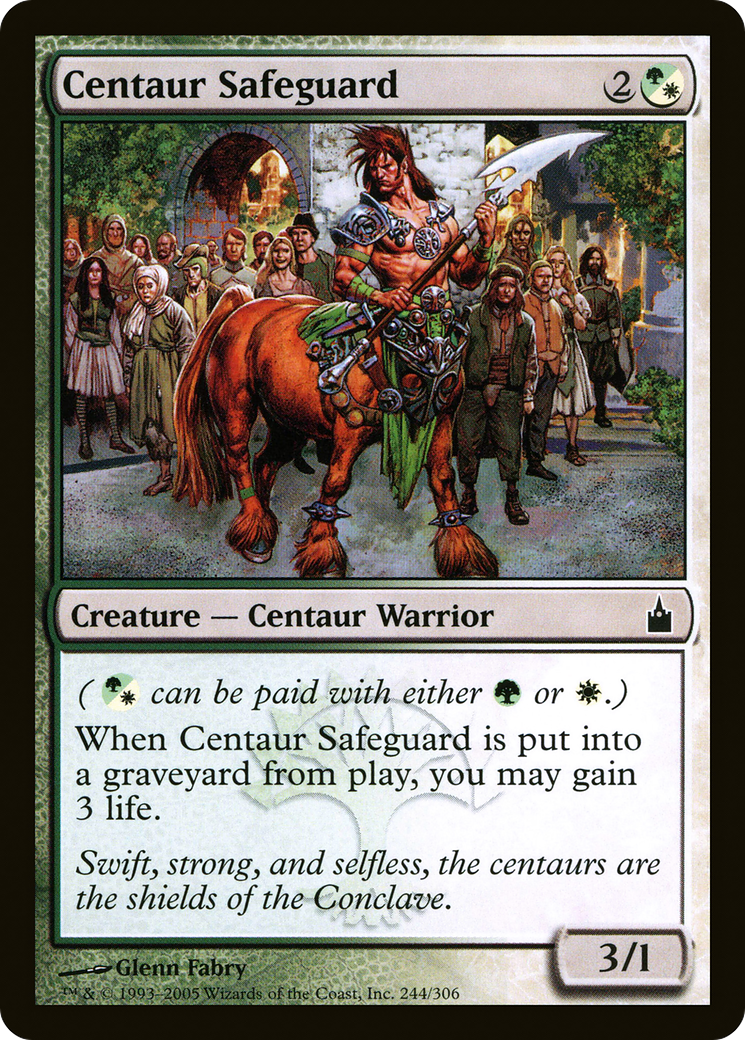 Centaur Safeguard (244) - Ravnica: City of Guilds