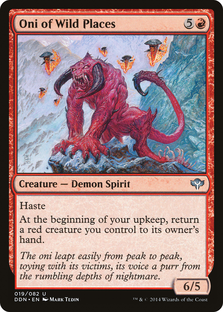 Oni of Wild Places (019) - Duel Decks: Speed vs. Cunning