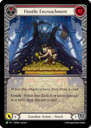 Hostile Encroachment (FAB329) Rainbow Foil - FaB Promos