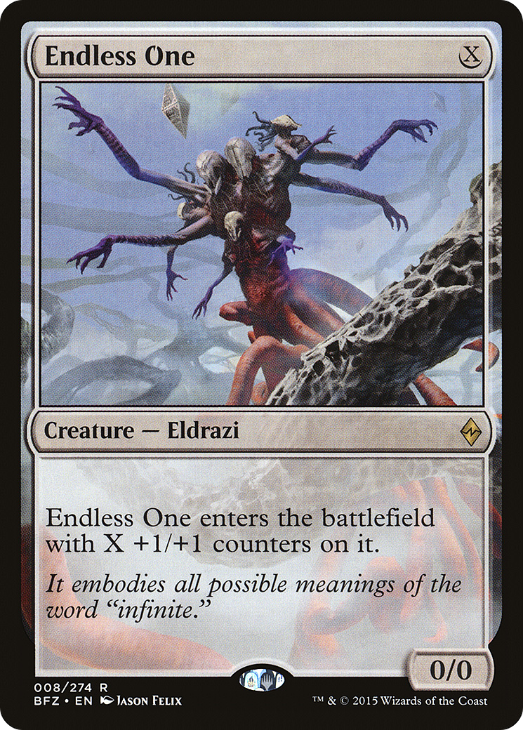 Endless One (008) Foil - Battle for Zendikar